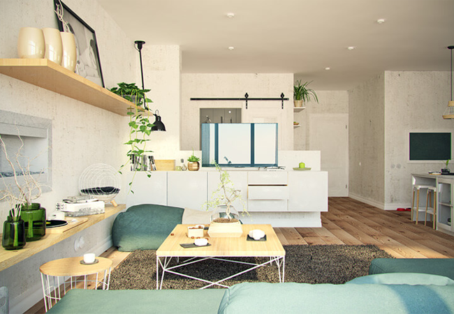 Phong cách Bắc Âu trong thiết kế nội thất căn hộ